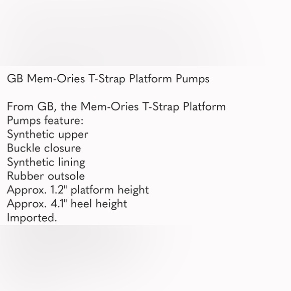 NWB GB Pink Chunky Heels - Picture 8 of 8